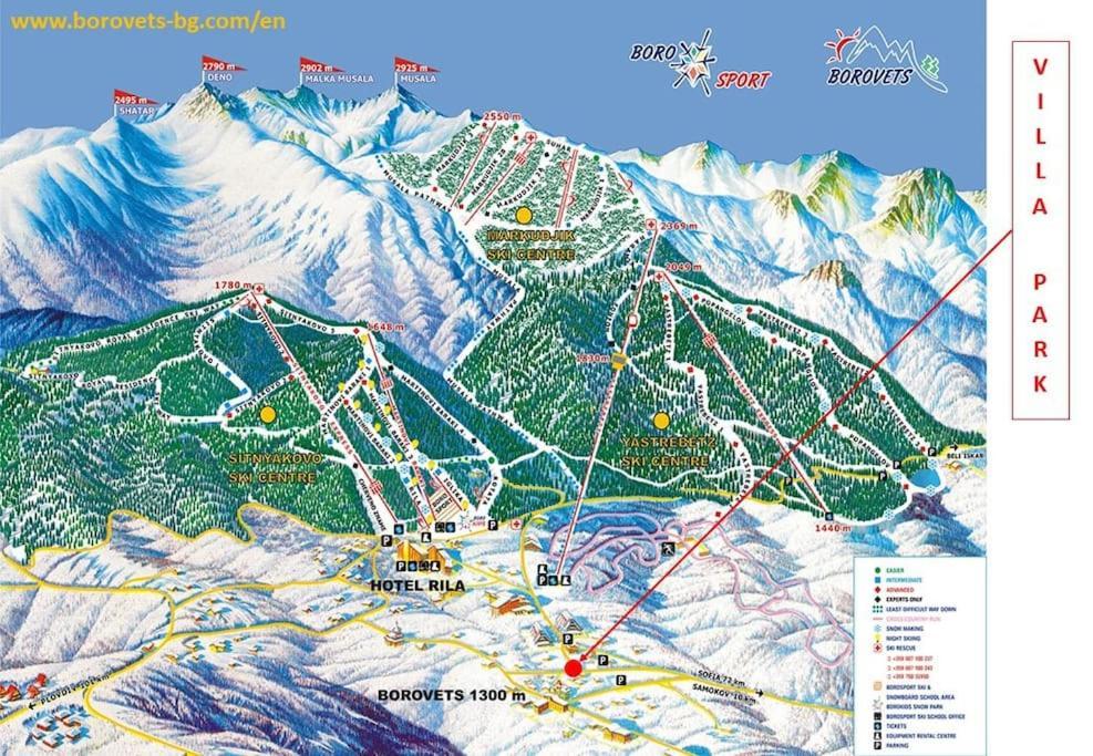 Villa Park - Beniart Studio - Nr 109 - Near Gondola Lift Borovets Ngoại thất bức ảnh
